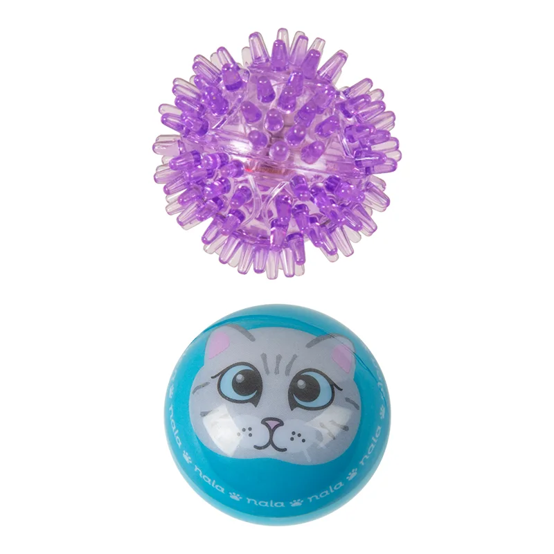 Hero Cat Toy Nala LED Ball 2-pack