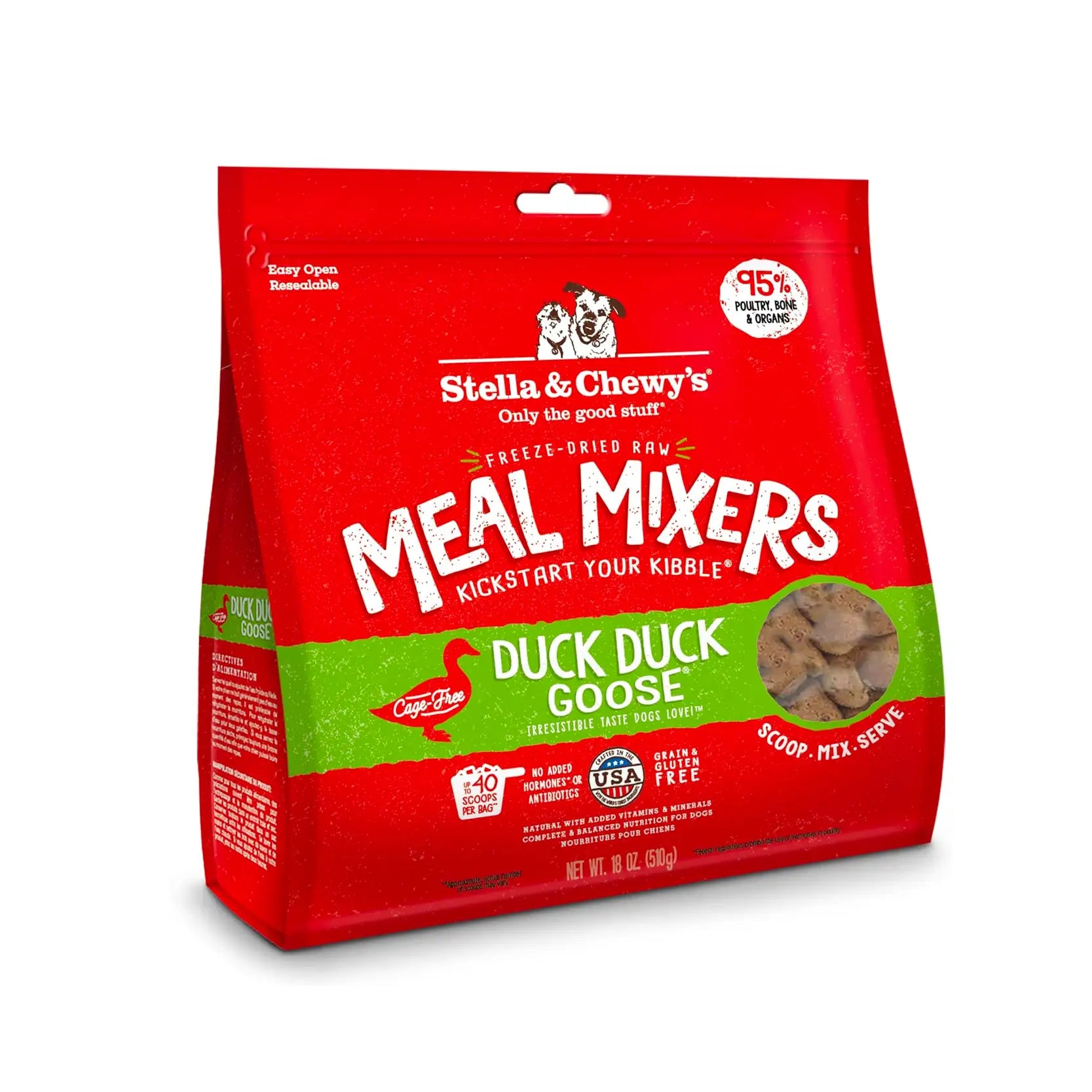 Stella & Chewy's - Freeze Dried Chewy's Duck Duck Goose Meal Mixers