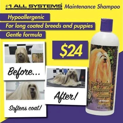 #1 All Systems Super Cleaning & Conditioning Shampoo 16oz