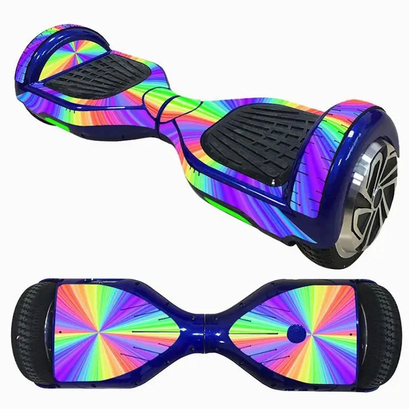 6.5 Inch Electric Scooter Sticker Hoverboard Sticker Two Wheel Self Balancing Scooter Hover Board Skateboard Sticker Decor Prop