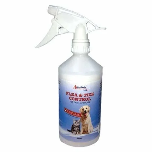 Absolute Plus Flea & Tick Control For Dogs & Cats 500ml