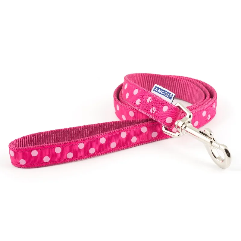 Ancol Classic Vintage Polka Dot Dog Lead