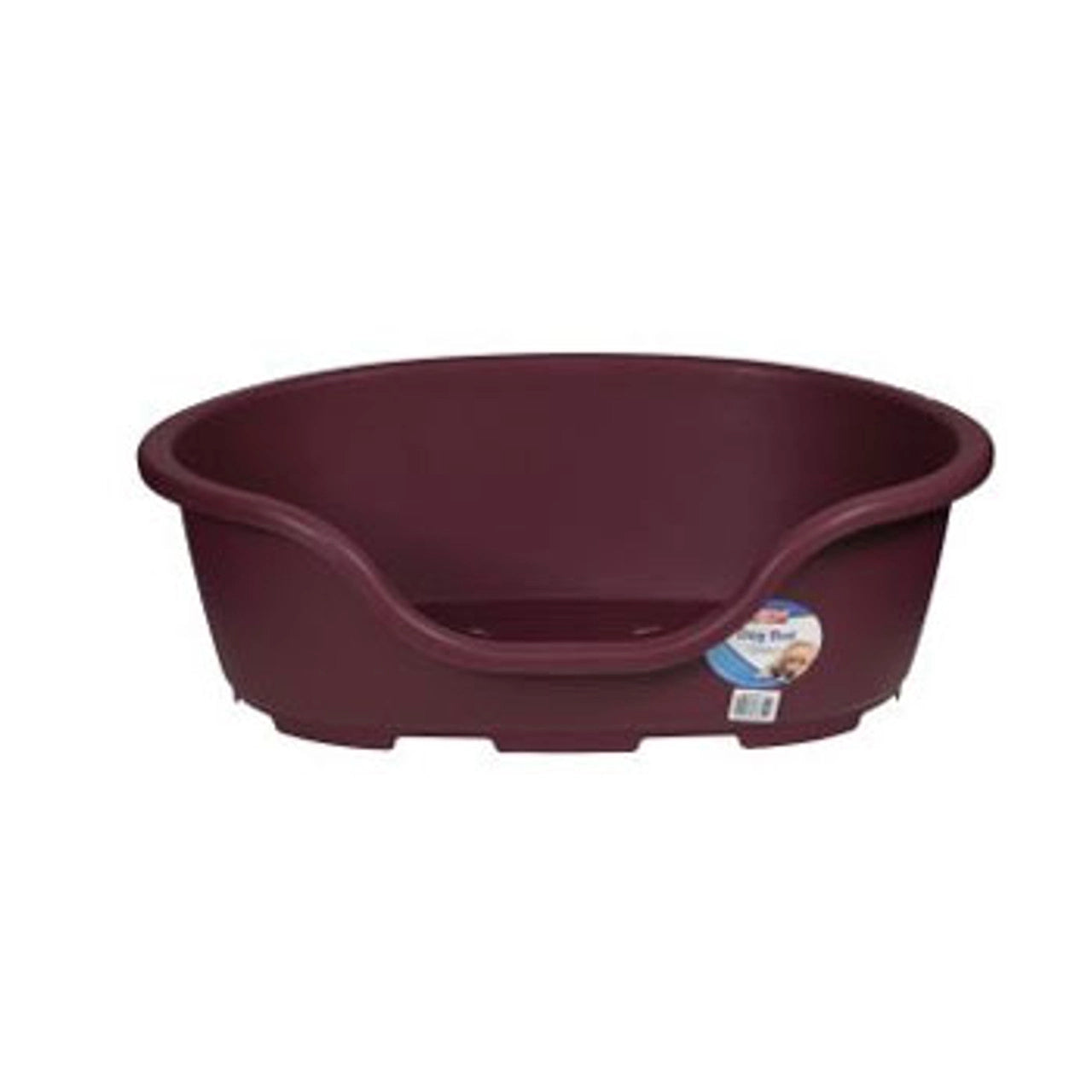 Animal Instincts - Plastic Pet Bed - Aubergine - 61cm