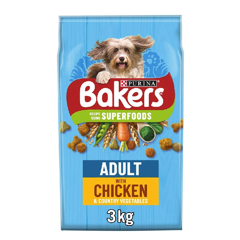 Bakers | Dry Dog Food | Adult | Chicken & Country Vegetables