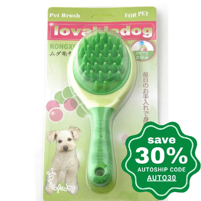 Lovabledog - Bathing Brush with Non-slip Handle