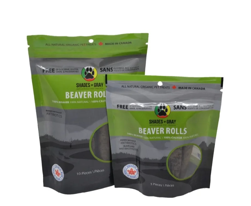 Beaver Rolls; By Shades of Gray Indigenous Pet Treats