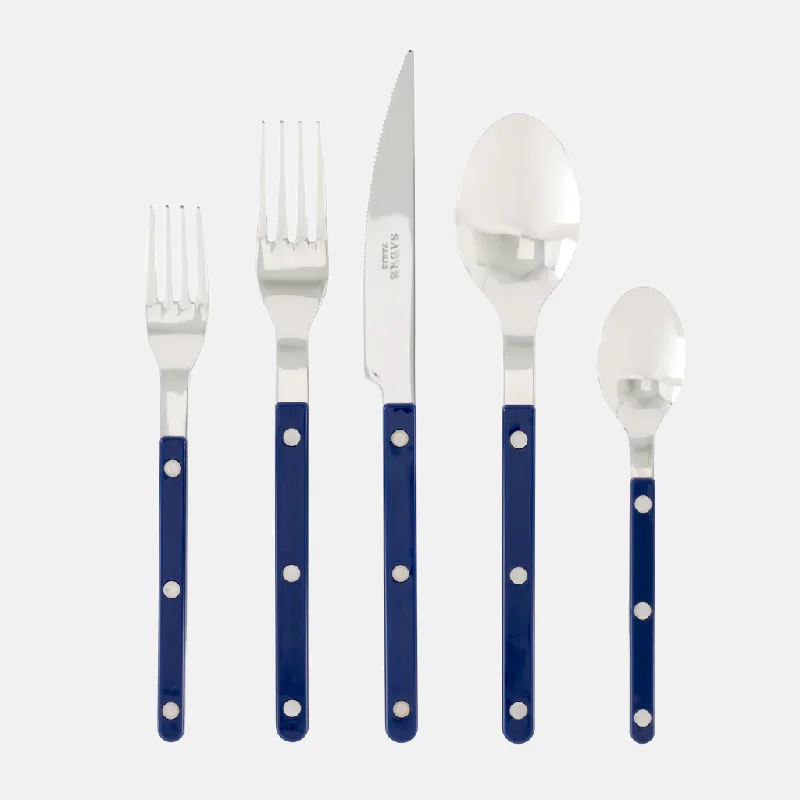 Blue Bistro 5-Piece Flatware Set