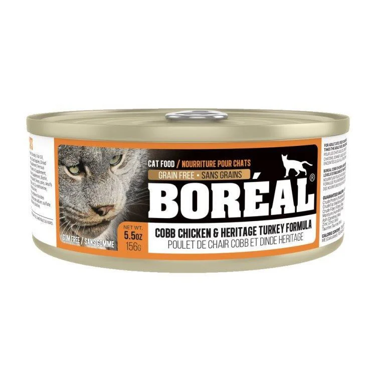 Boreal Cat Cobb Chicken and Heritage Turkey