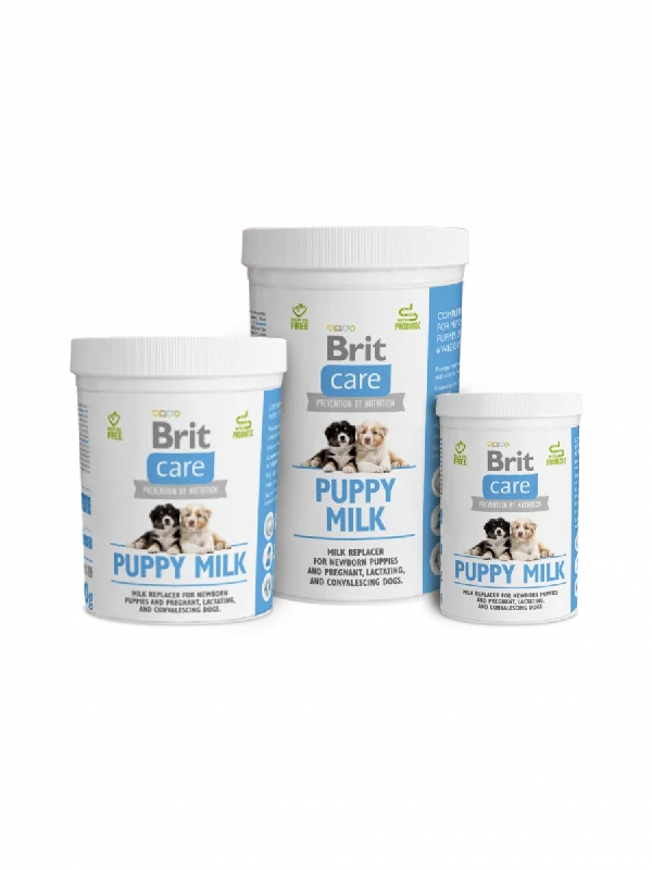 BRIT CARE PUPPY MILK REPLACER NEWBORN PUPPIES &PREGANANT DOG 500GR