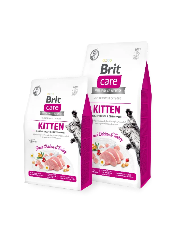 BRITCARE GRAIN-FREE KITTEN FOOD CHICKEN & TURKEY 2KG