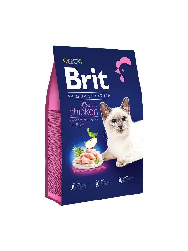 BRITECARE PREMIUM NATURE  ADULT CAT CHICKEN 8KG