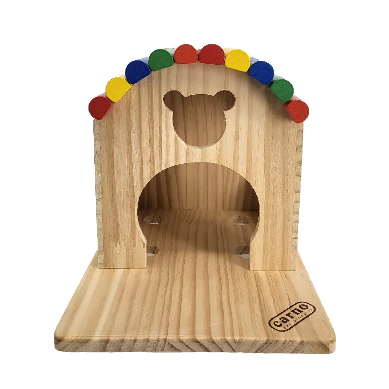 Carno Chinchilla Rainbow Wooden House