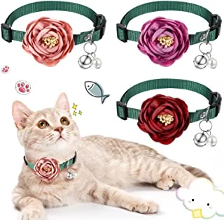 CAT COLLAR WITH BOW RC-104DC SIZE 10MMX12``