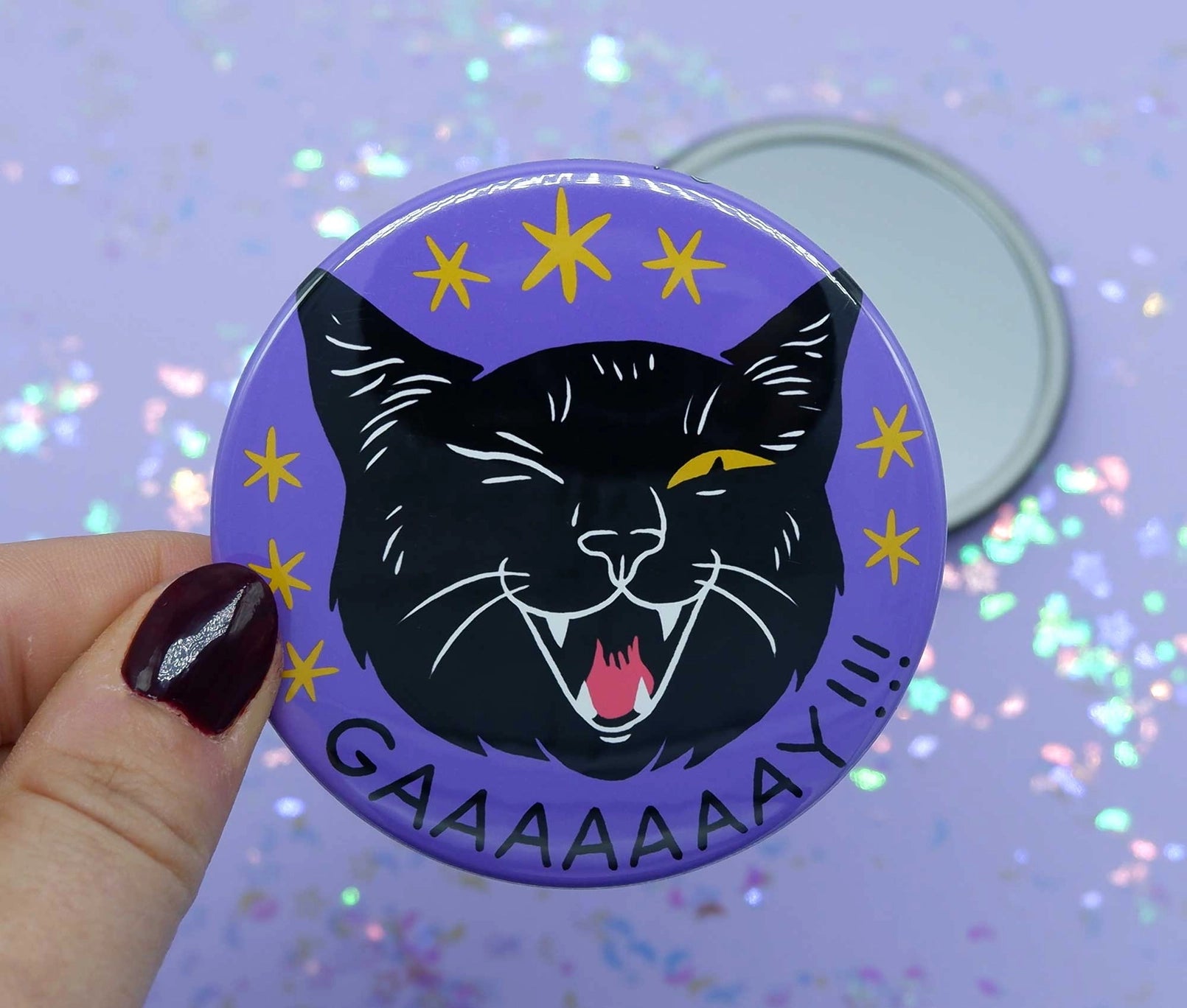 CAT COVEN Pocket Mirror, Gaaaaaaay!!