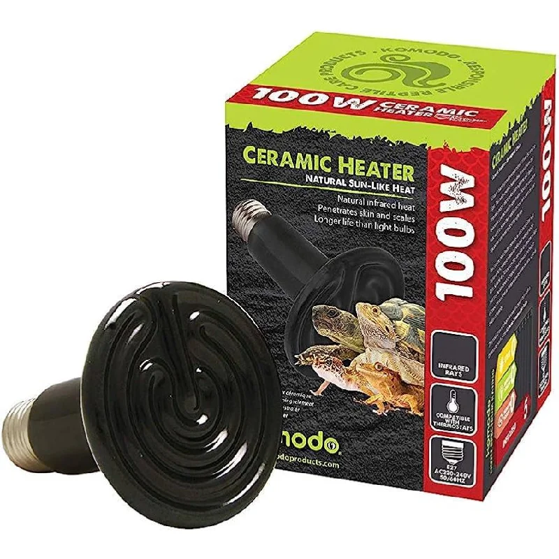 Happy Pet Ceramic Heat Emitter Black