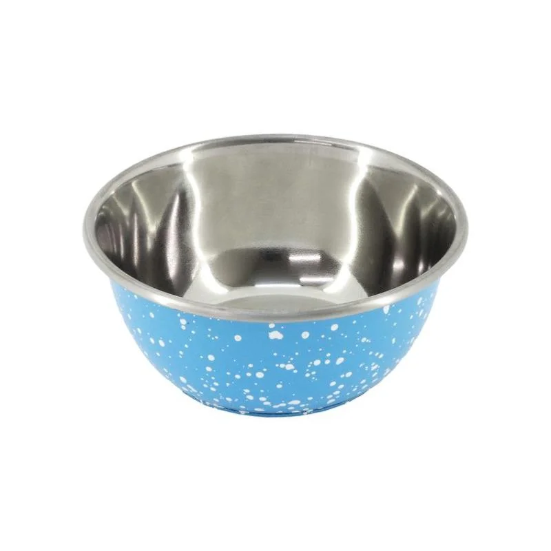 Cheeko Granite Blue Stainless Steel Bowl