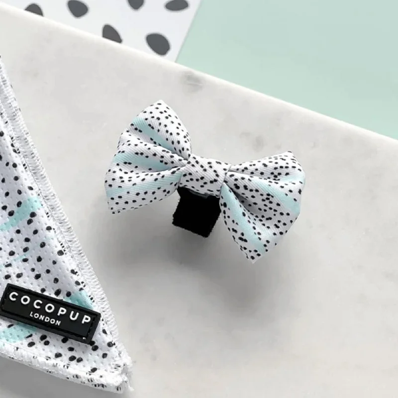 Cocopup London Mint Dalmatian Bow Tie