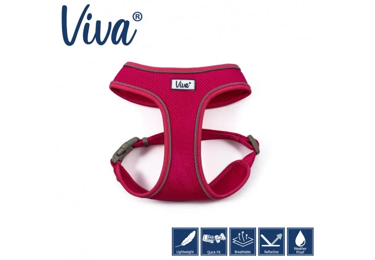 Ancol - Viva Comfort Mesh Harness - Pink - Small (34-45cm)