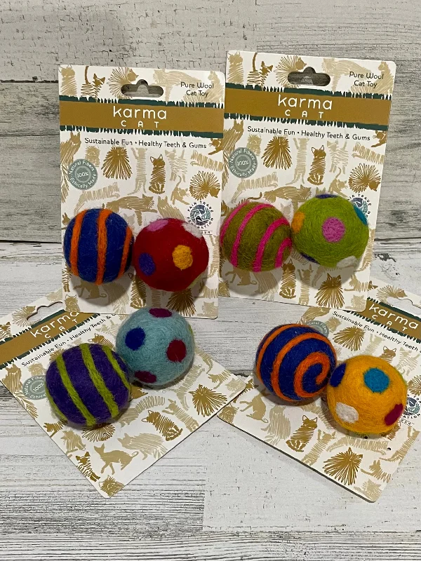 Karma Cat Wool ball toys