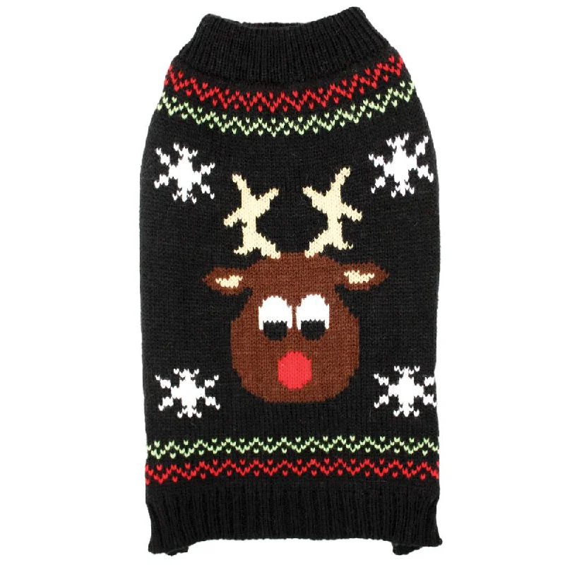 Holly & Robin | Cosy Knit Reindeer Christmas Jumper