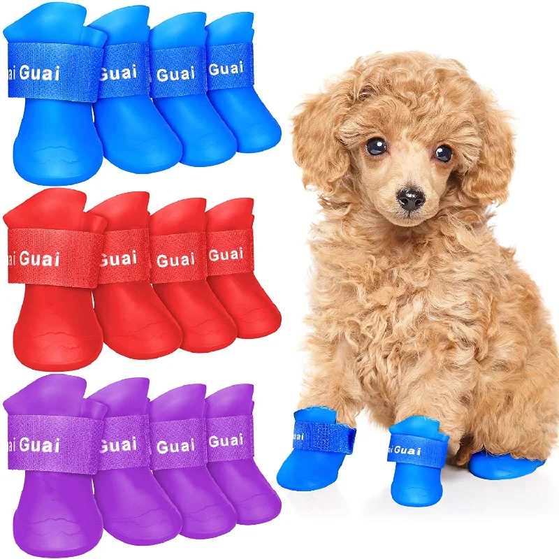 DOG BOOT (001 XXL) XXLARGE 4PCS SET