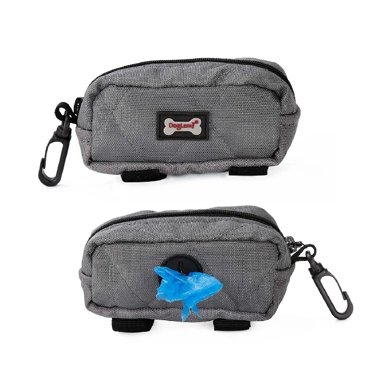 Doglemi Dog Poop Bag Holder (Grey)