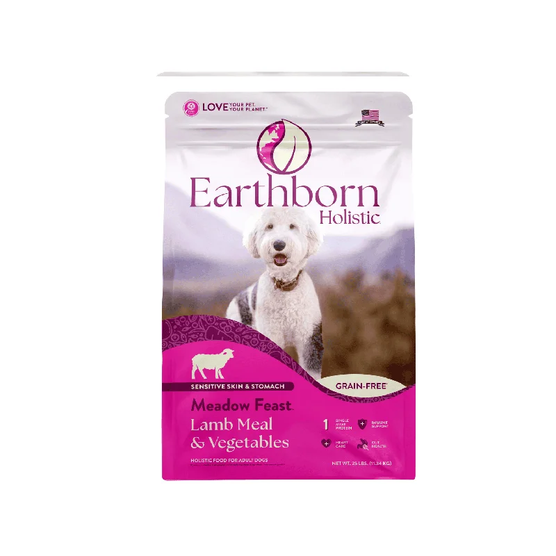 Earthborn Holistic Meadow Feast Lamb & Vegetable  Dry Dog Food