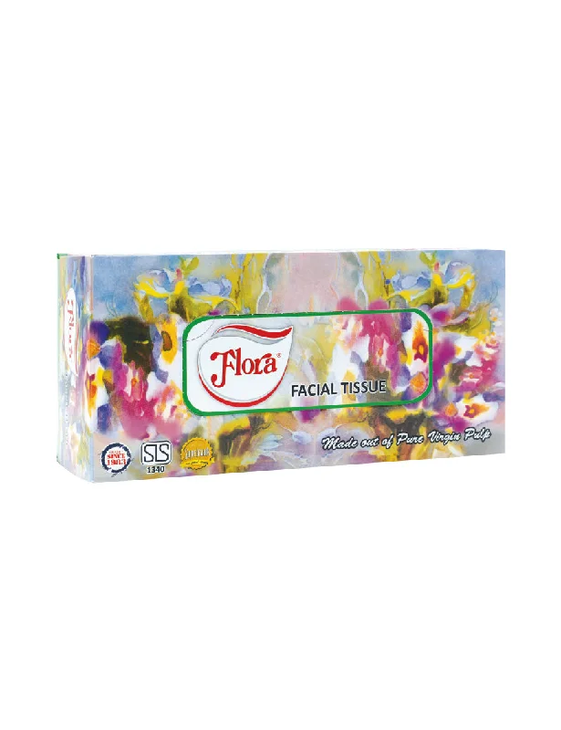 FLORA Facial Tissues 2PLY, 200s