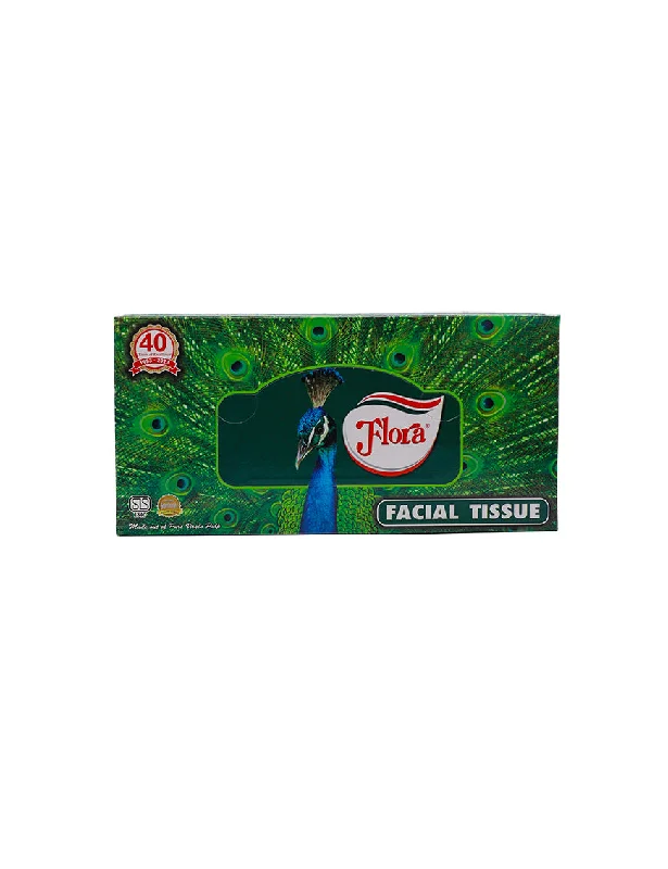 FLORA Facial Tissues 2ply, 100s