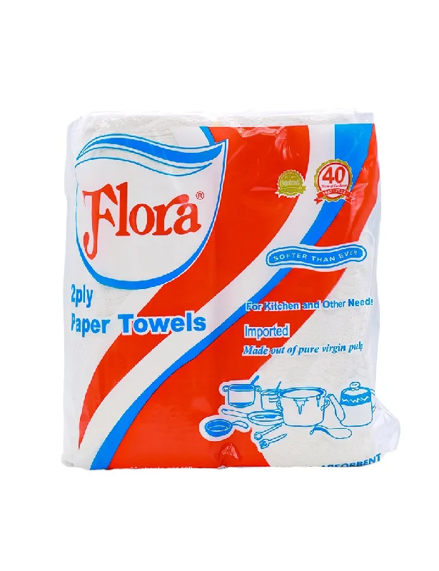 FLORA Kitchen Paper Towel 2ply Twin