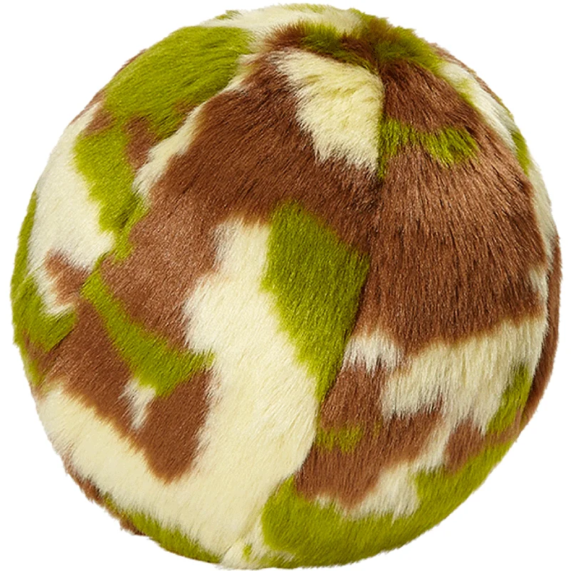 Fluff & Tuff Camo Ball Dog Toy