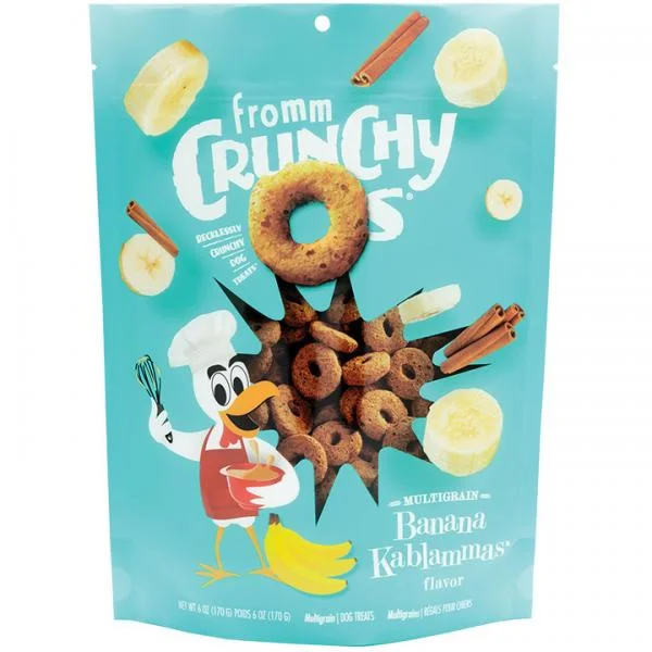 Fromm D Crunchy O's Banana 6 oz