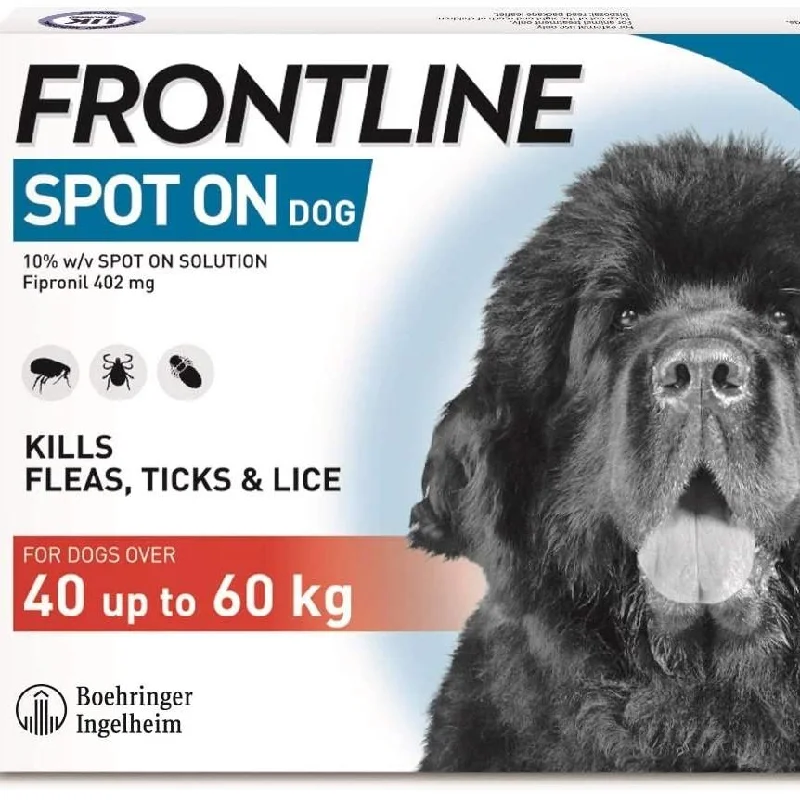 Frontline - Spot on Flea & Tick for XL Dog (40-60kg) - 1 Treatment