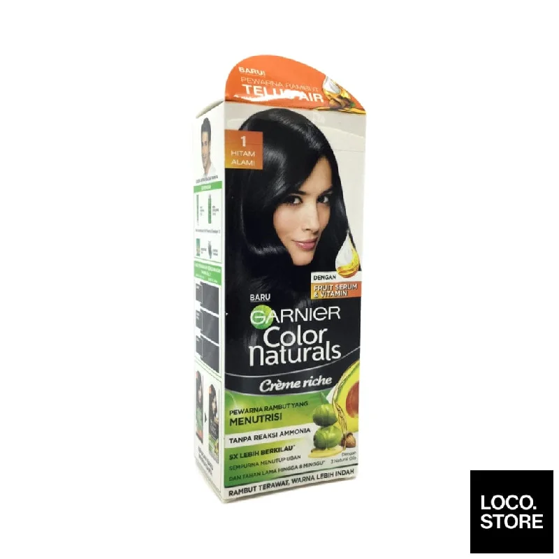 Garnier Color Naturals Cream Hair Color 1 Black