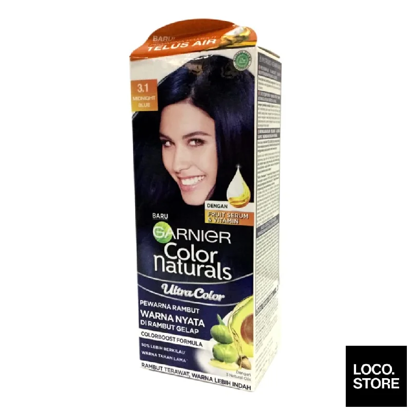 Garnier Color Naturals Hair Color Fashion Kit 3.1 Midnight Blue