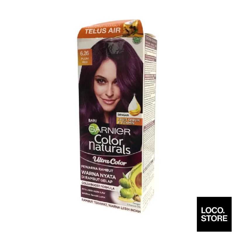 Garnier Color Naturals Hair Ultra Color 6.26 Plum Red