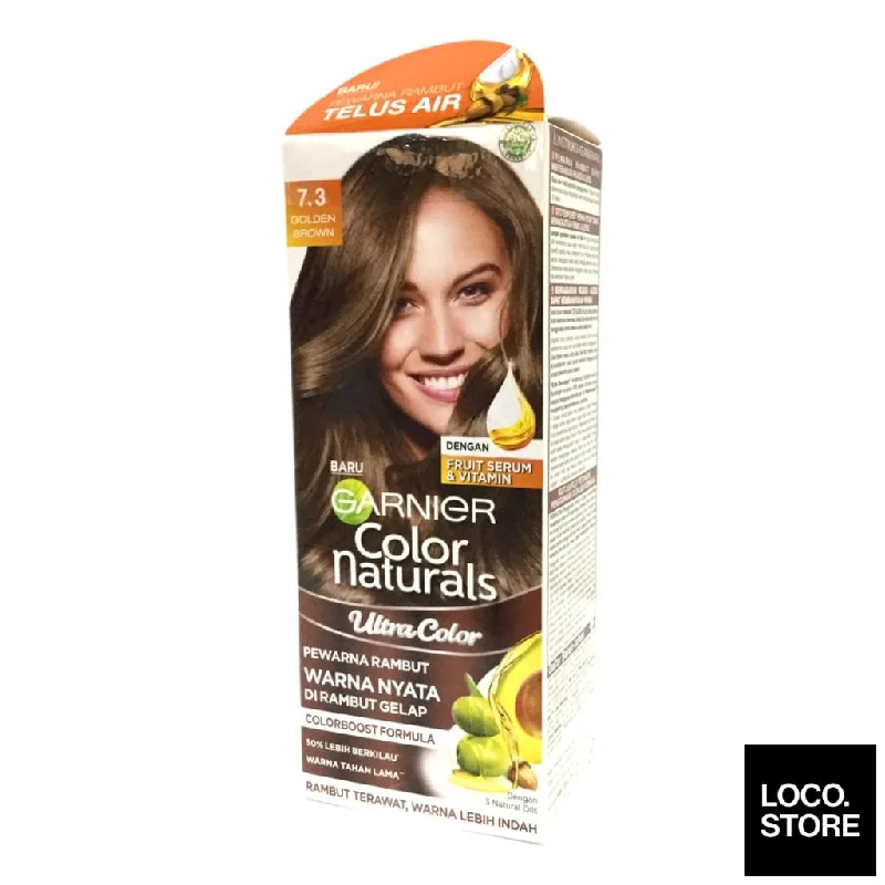 Garnier Color Naturals Hair Ultra Color 7.3 Golden Brown