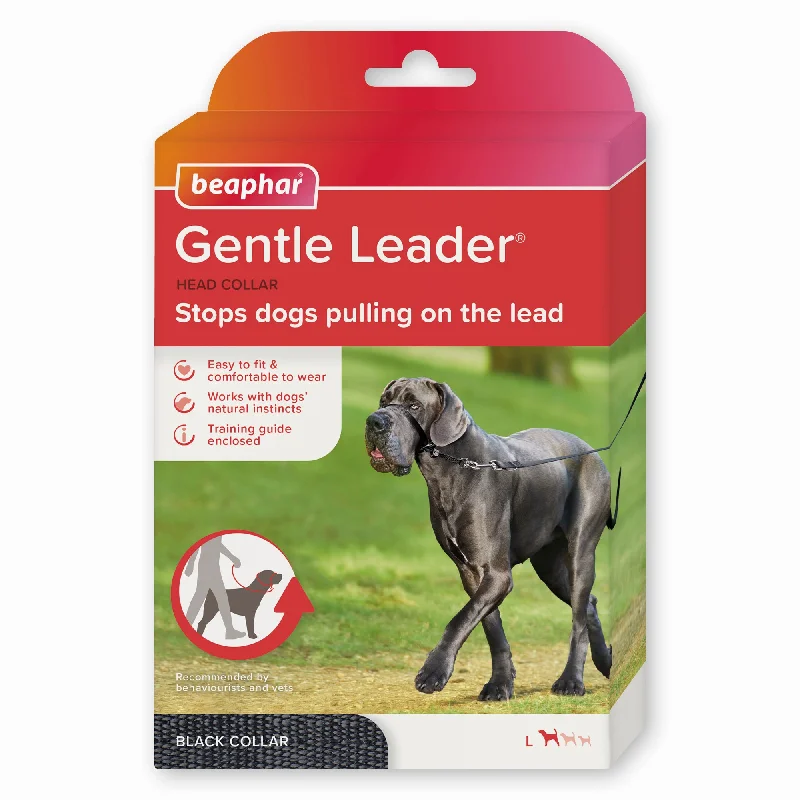 Gentle Leader | Dog Walking | No Pull Headcollar - Black