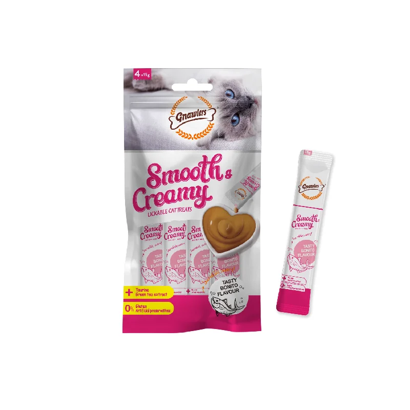 GNAWLERS Cat Creamy Treats Bonito Flavour