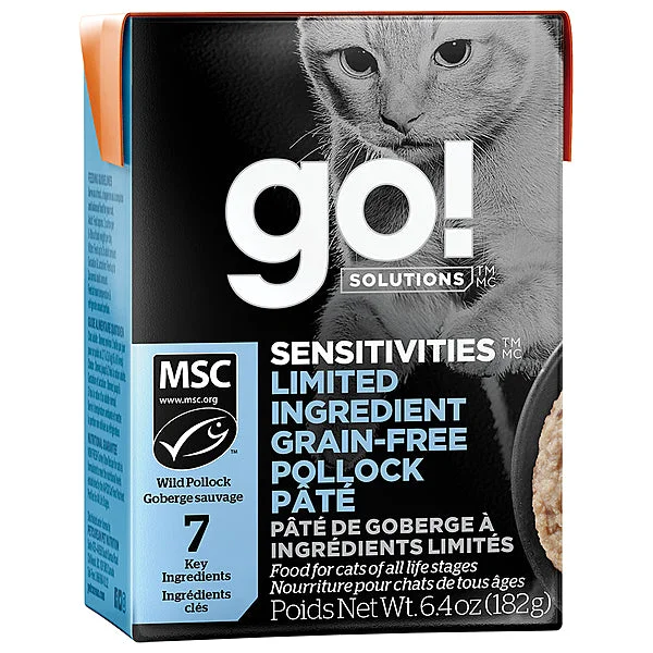 Go! Cat Tetra Sensitivities Limited Ingredient Pollock Pate