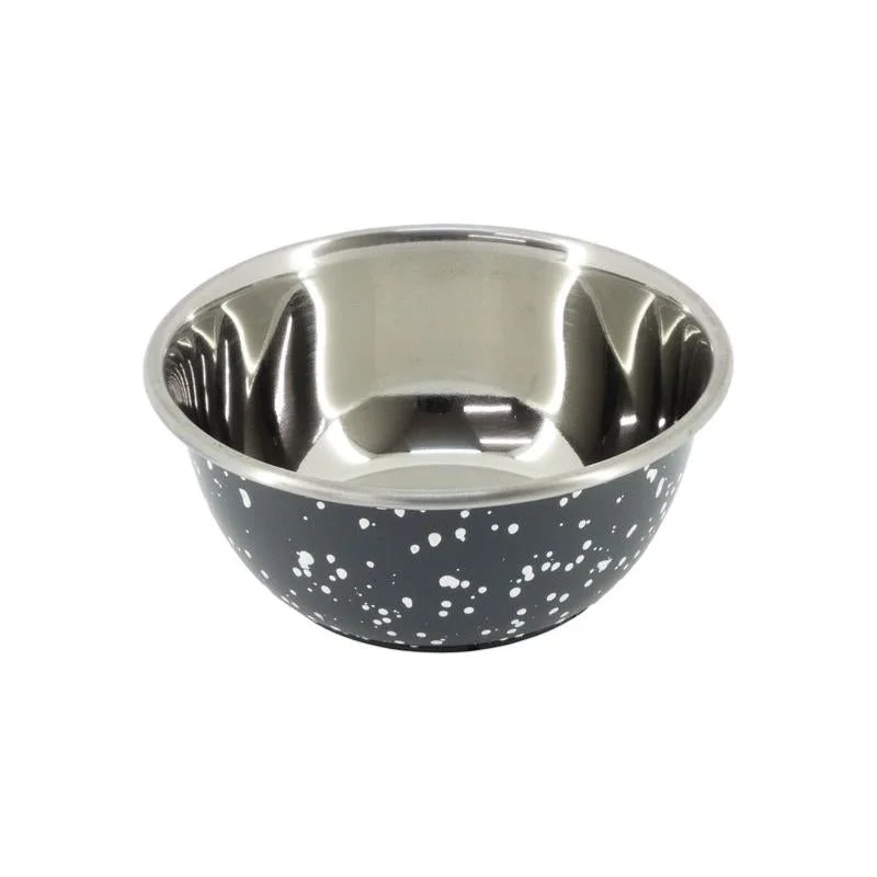 Cheeko Granite Grey Stainless Steel Bowl