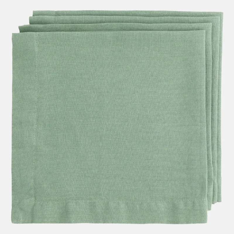 Swiss Chard HG Signature Hand-dyed Linen Napkin