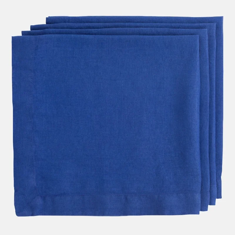 Ultramarine HG Signature Hand-dyed Linen Napkin