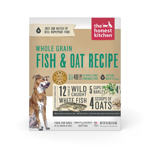 Honest Kitchen Dehydrated Whole Grain Fish and Oat