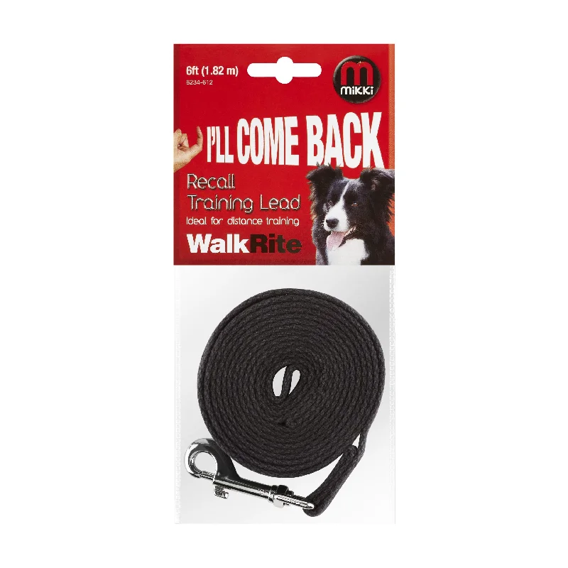 Interpet - Recall Training Lead - Black - 6ft