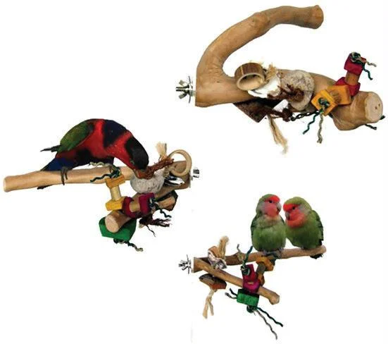 Java Wood Branch Bird Toy