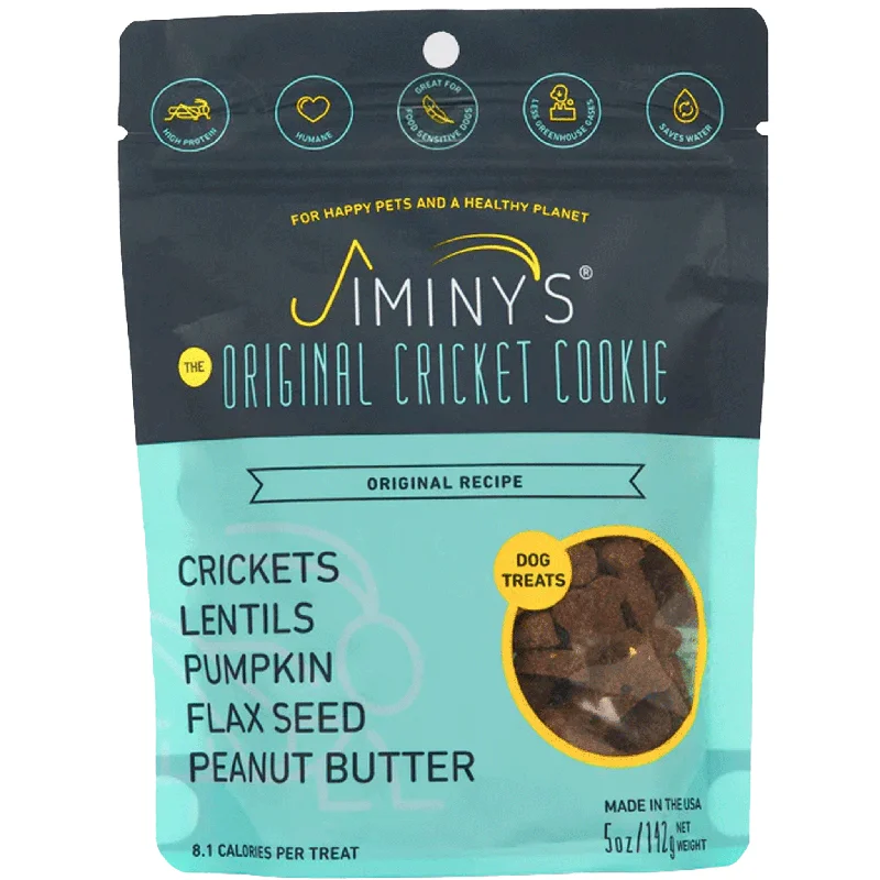 Jiminy's Original Cricket Cookies for Dogs - 5 oz