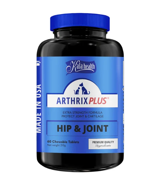 Kala Health ARTHRIX PLUS® (Hip & Joint) Extra Strength Formula Supplement for Dogs and Cats