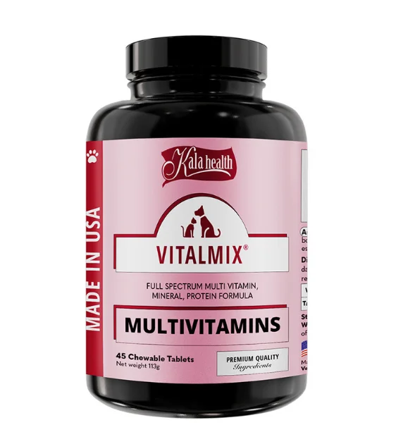 Kala Health VITALMIX® (Multivitamins) Full Spectrum Multivitamins Supplements for Dogs and Cats