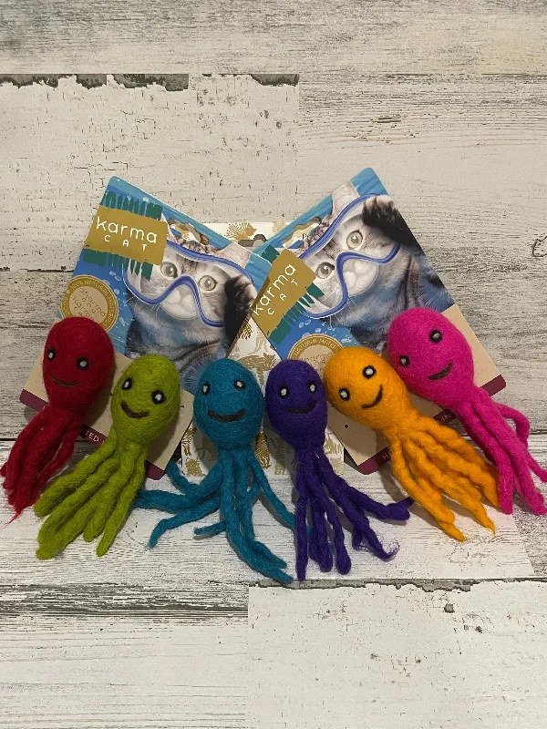 Karma Cat Wool Octopus toys